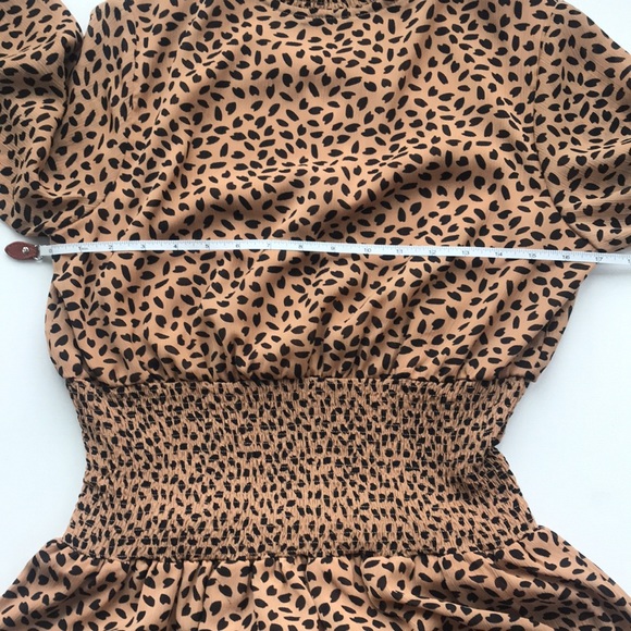She & Sky Leopard Print Mini Dress - Picture 8 of 10